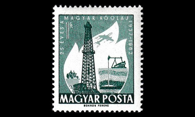 Unkari 1872 ** Öljyteollisuus 25v (1962)