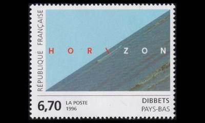 Ranska 3128 ** Nykytaide Jan Dibbets (1996)