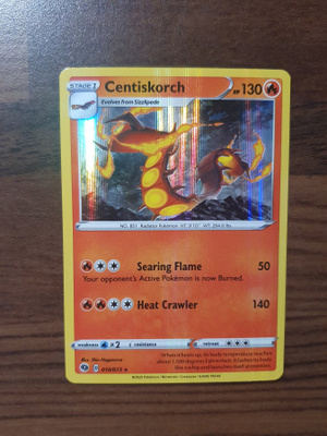 Pokemon Centiskorch 010/073 Holo Rare