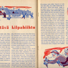 Koululainen n:o 6 1954-55 Väinö Peltomaa: Jännittävä kilpahi - pikkukuva 3