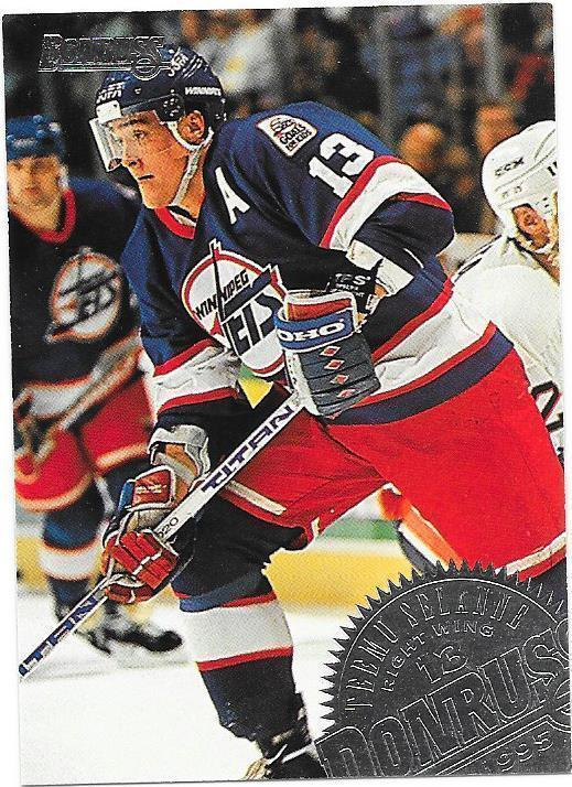 1994-95 Donruss #210 Teemu Selänne Winnipeg Jets