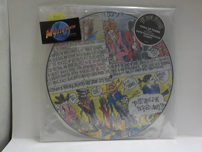 THE DOGS D'AMOUR - TRAIL OF TEARS EX+ PICTURE VINYL 12"