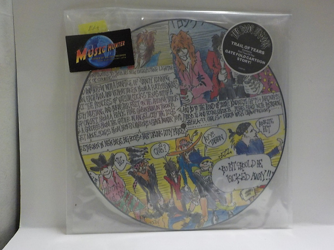 THE DOGS D'AMOUR - TRAIL OF TEARS EX+ PICTURE VINYL 12"