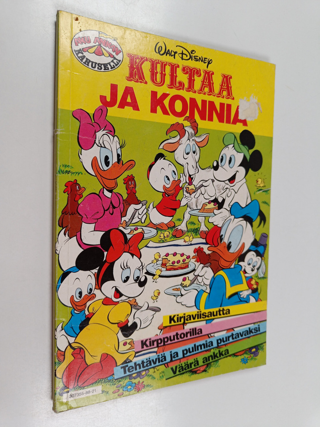 Walt Disney : Kultaa ja konnia
