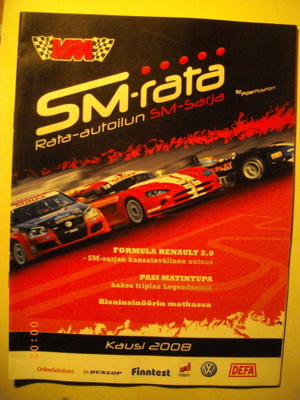 Rata-autoilun SM-sarja - Kausi 2008 (25.10)