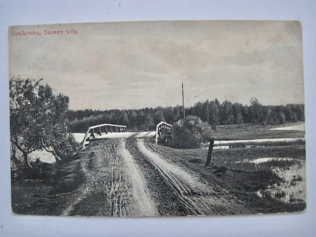 VANHA Postikortti Uusikirkko Luov. ALue 1900-l