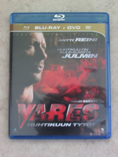 Vares - Huhtikuun tytöt, blu-ray. Antti Reini