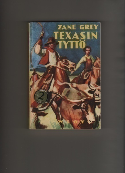 Grey: Texasin tyttö, WSOY 1958, nid., 4.p., K3
