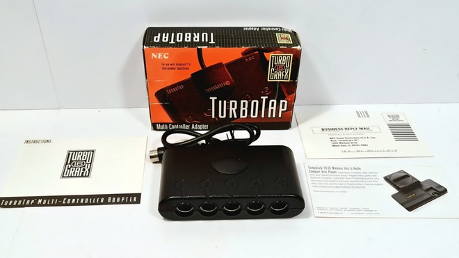 TurboGrafx-16 TurboTap (CIB)