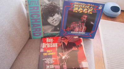 5xLP Orbison, Elvis, Little Richard,C Berry, Jerry Lee Lewis