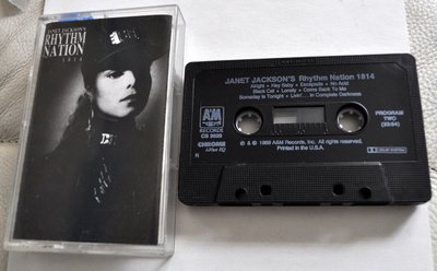 JANET JACKSON Rhythm Nation C-KASETTI