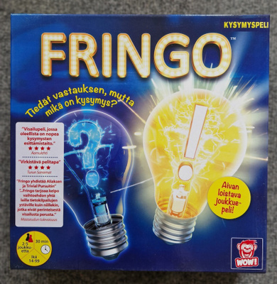 Fringo kysymyspeli uudenveroinen