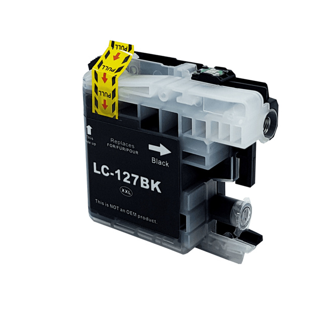 Brother LC127XLBK mustekasetti, musta – tarvike, premium