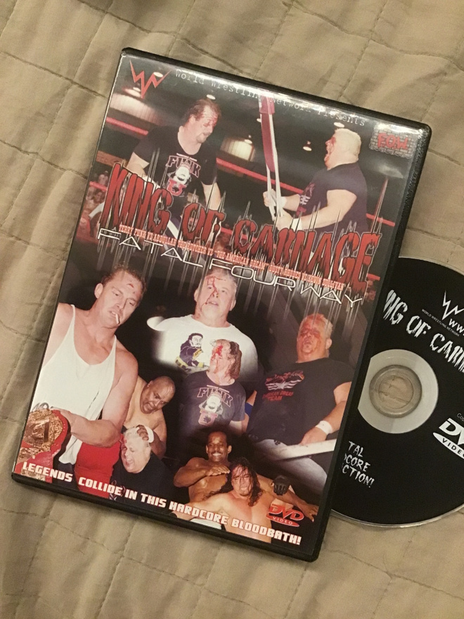 World Wrestling King of carnage DVD