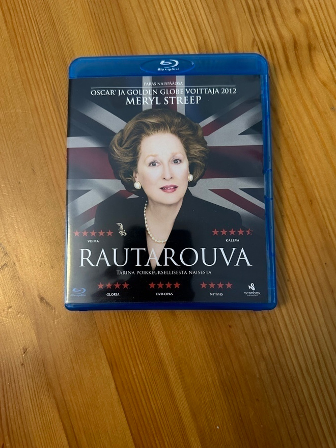 Rautarouva  blu-ray