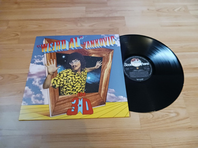 "Weird Al" Yankovic – In 3-D lp orig 1984 Parody, Pop Rock