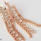 + 330 .. 9K Gold CZ Crystal Kauniit .. Korvakorut - pikkukuva 1