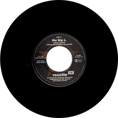 Roxette: The Big L. 7"
