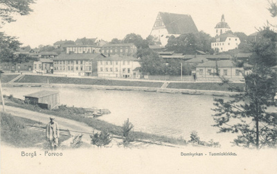 PORVOO - Carte Postale, kulk. 1907