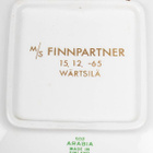 Arabia Wärtsilä MS Finnpartner Finnhansa 1965 kullattu - pikkukuva 3