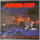ANNIHILATOR: SET THE WORLD ON FIRE - LP, Blue Vinyl - pikkukuva 2