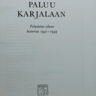 Paluu Karjalaan - Seppo Simonen 1.p (sid.) - pikkukuva 1
