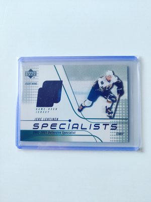 Jere Lehtinen 02-03 UD Specialists Jersey
