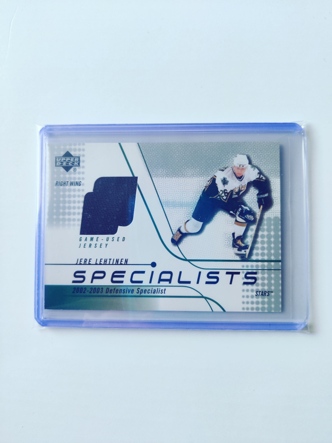 Jere Lehtinen 02-03 UD Specialists Jersey