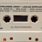 KASETTI Lapinlahden Linnut - Lauluja Nuppilasta NO COVER - pikkukuva 1