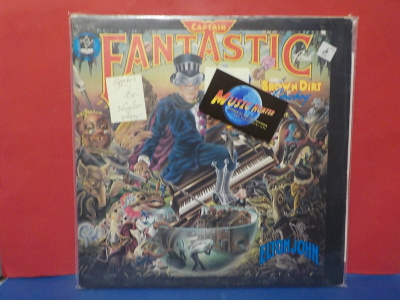 ELTON JOHN - CAPTAIN FANTASTIC THE BROWN DIRT COWBOY LP