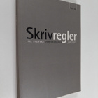 Skrivregler : för svenska och engelska från TNC - pikkukuva 1