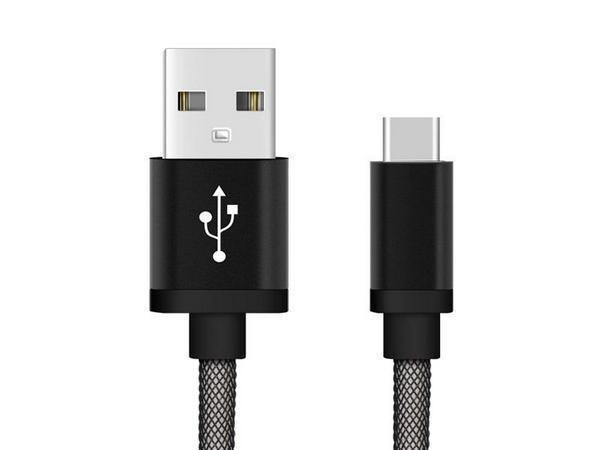 Reekin USB 2.0 Lataus Kaapeli A uros - C uros, 1m *UUSI*