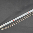 Valkokultainen 585 ankkurikaulaketju 50cm/40g paksuus 4mm - pikkukuva 3