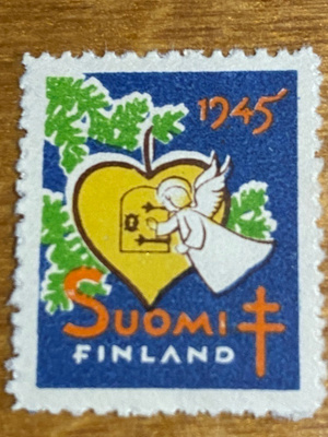 JOULUMERKKI ENKELI I 1945**