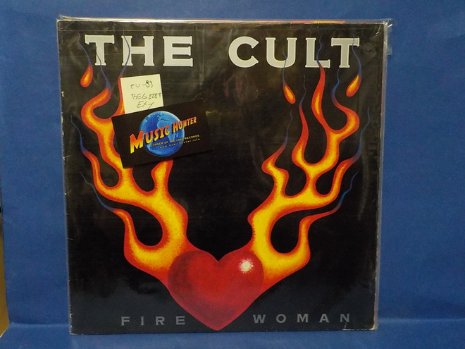 THE CULT - FIRE WOMAN EX-/EX- EU -89 12" MAXI LP