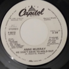 7" ANNE MURRAY - We Dont Have To Hold Out - single -81 MINT- - pikkukuva 1