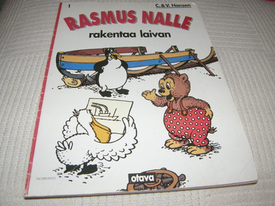Rasmus Nalle rakentaa laivan