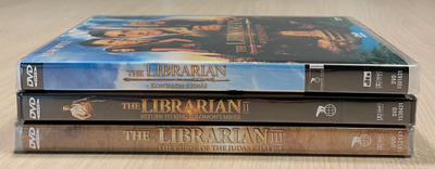 Librarian Trilogia (2004-2008) Noah Wyle (3DVD) *UUSI*