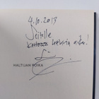 Sari Peltoniemi : Haltijan poika (signeerattu, tekijän om... - pikkukuva 3