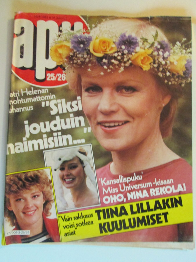 APU LEHTI 25 / 26  1983 VIIKKOLEHTI