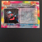 Rescuing Pikachu rainbow foil Pokemon Topps - pikkukuva 2