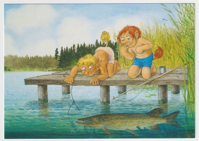 Rolf Lidberg: Peikkolapset ja hauki