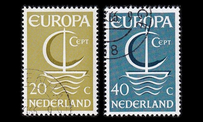 Alankomaat 864-5 o Europa (1966)