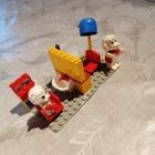 LEGO FABULAND 3623 BEAUTY SALON WITH CAT AND POODLE - pikkukuva 2