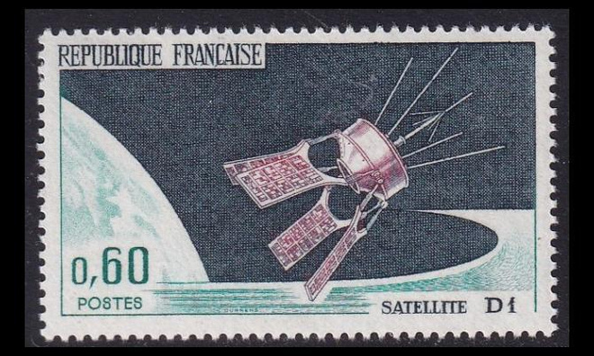 Ranska 1539 ** Satelliitin laukaisu (1966)