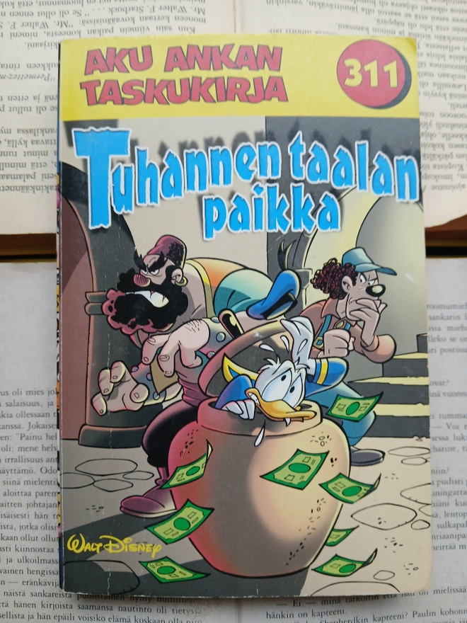 Aku Ankan taskukirja 311: Tuhannen taalan paikka