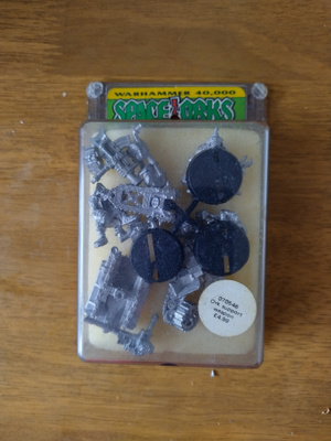 Ork wartrak & Hopsplat fieldgun WH40K