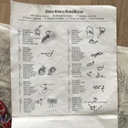 Kirjontapakkaus / kirjontatyö pellavaliinaan - pikkukuva 4