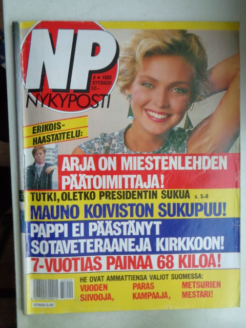 Nykyposti Nro 9/1985 (11.9)