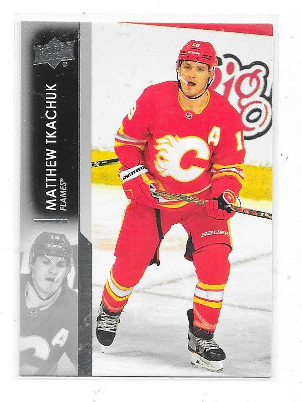 2021-22 Upper Deck #31 Matthew Tkachuk , Calgary Flames